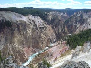 Prettier river, in the Yellowstone Canyon