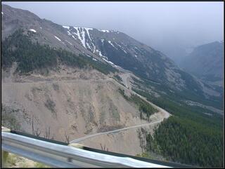 Switchbacks on the Billings side