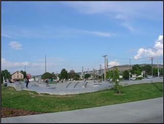 The Billings skate park