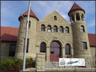 Formerly the library, now the heritage center