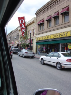 Downtown Sheridan, old and westernish