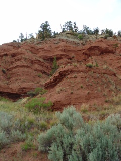 Red rock