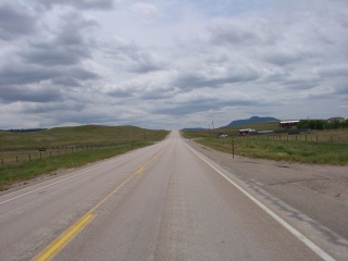 The road to South Dakota