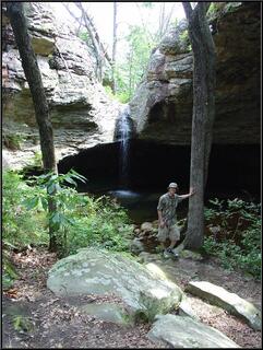 Brian in the Grotto
