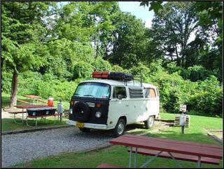 Morning in the Graceland RV Park
