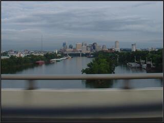 Downtown Nashville, from a distance