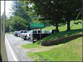Blowing Rock claims this. Can we really have two contintental divides?