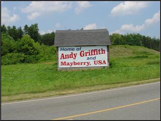 On the road to Mt. Airy