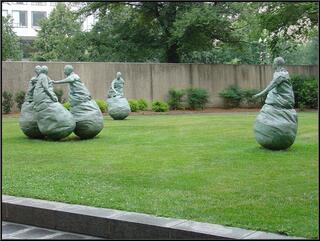 Weebles. No, seriously, we really need to go back and get a guide to the garden.