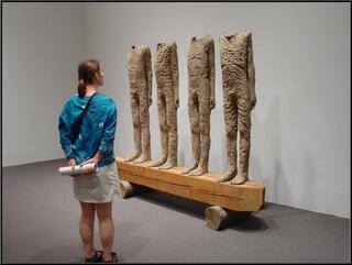 In the Smithsonian Hirshorn Gallery, these headless folks seem to be all over
