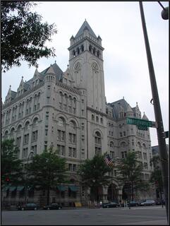 In D.C., this is the ''Old Post Office'' building. We guess it wasn't ornate enough for the USPS.