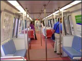 Waiting to get off at College Park