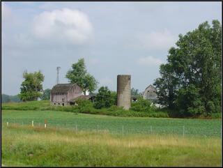 Scenic roadside shot