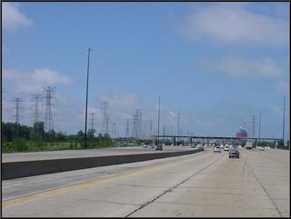 As close as Illinois came to welcoming us, a toll booth and visual blight outside of Chicago