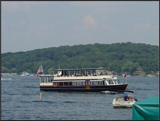 Our ride for the Lake Geneva ice cream social and mansion tour