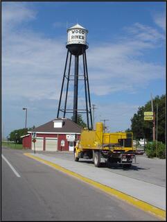 Wood River's old school water tower