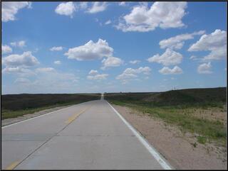 Nebraska road shot two