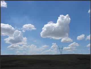 Big fluffy clouds