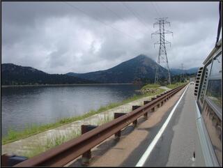 Passing Lake Estes