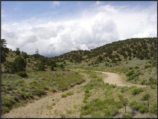 Rockies side road