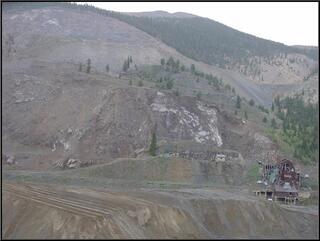 Mining operation on Monarch Pass