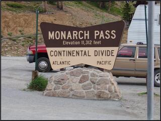 A little fuzzy, but we're guessing the high point of our trip