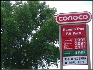 An odd theme for an RV park