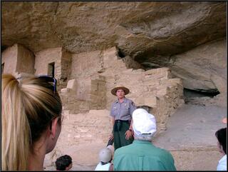 Energetic and informative, our Interpretive Guide Gretel