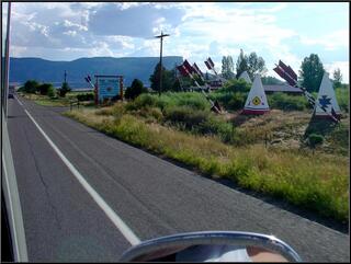 Dangerous looking tourist trap in Mancos