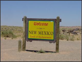 New Mexico welcomes us