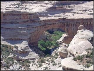 On the Natural Bridges loop, Sipapu Bridge...