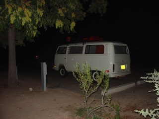 Middle of the night at Dead Horse Ranch campground