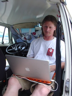 Brian tries to remember how dial up works