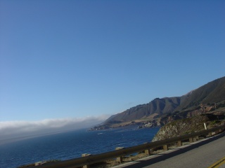 Road shot just south of the Monterey Peninsula
