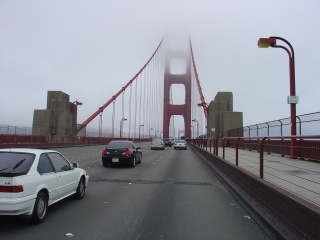 Heading north