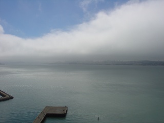 San Francisco, sitting in a far healthier haze, fog