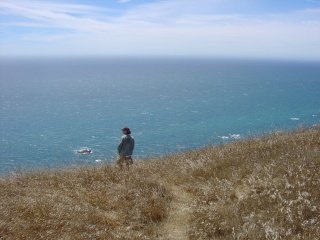 On a scenic vista trail...