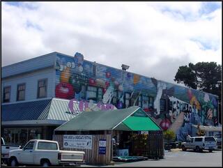 An ambitious and impressive mural in Eureka