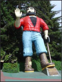 The fifty foot animatron is singing ''Theresa's on my foot, Theresa's on my foot...''. Honestly.