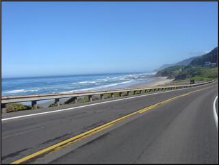 Beautiful Oregon coastline