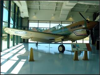 The very intimidating looking 1943 Curtis Warhawk