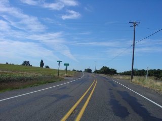 The back road to Independence, there may not be any other kind