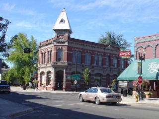 Historic downtown Independence, partially closed on Monday