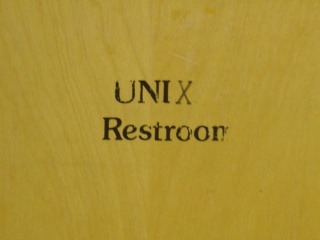 UNIX humor, how cool is that?