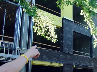 Brian's new office