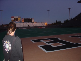 Theresa, during our evening inspection of the OSU Stadium