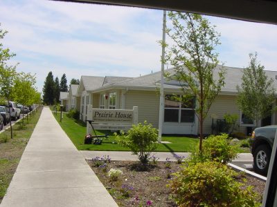 Brian's grandmother's home
