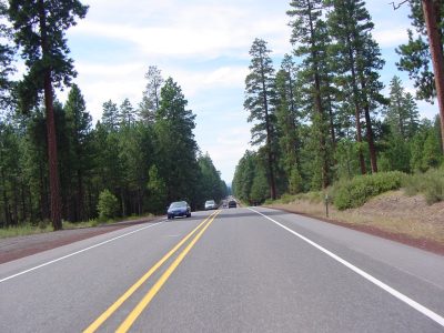 Brian on the road to Bend