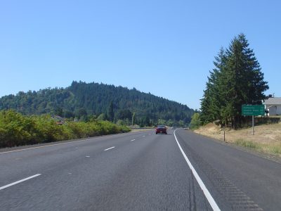 I-5, on Theresa's way to Grants Pass