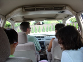A family minivan experience, something we don't often get